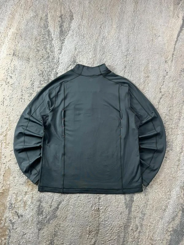 Lululemon Sudadera de Entrenamiento con Cremallera de un Cuarto, Color Gris, Talla L – photo 9